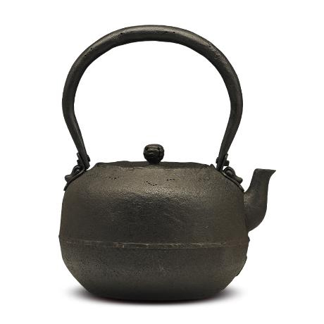 御釜屋 姥口宝珠型砂铸铁壶